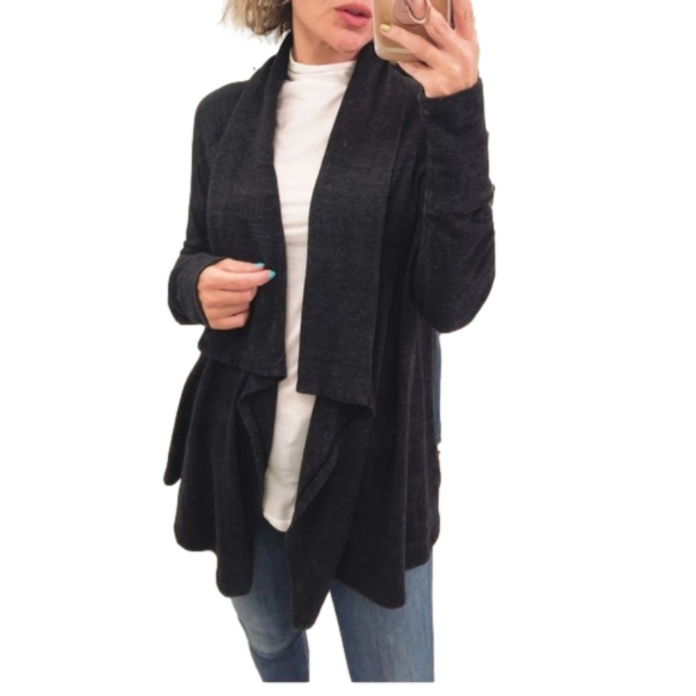 Splendid Shawl Collar Cardigan Sweater Large